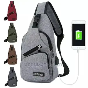 Cross Bag With Usb Port