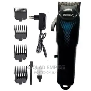 Sonik Rechargeable Head Clipper With Led Battery Display