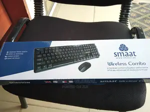 Smaat Wireless Keyboard and Optical Mouse.