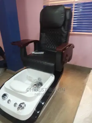 Black Pedicure Seat