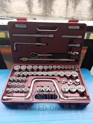 Roebuck 59 PCS Mm/Af/Ww Bi-Hex Sockets and Accessories