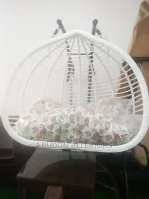 White Swinging Chair