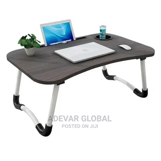 Multifunction Laptop Table With Cup + Tablet Holder