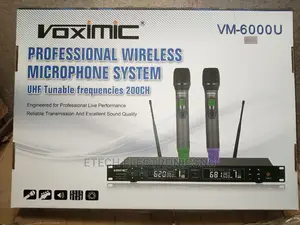 Voximic Wireless Microphone Vm6000u