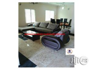 L- Shaped Sofa With Single Sofa