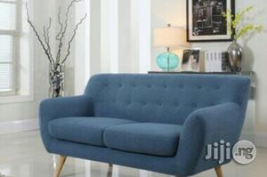 7 Seater Suede Tufted Sofa