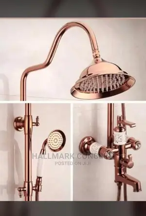 Gold Plated Shower Sets