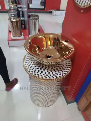 Gold Plated Wash Hand Basin