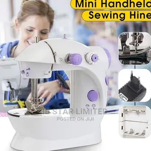 New Electric Household Mini Sewing Machin Desk LED Lig