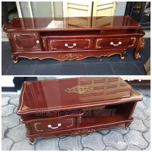Set of TV Stand and Center Table With