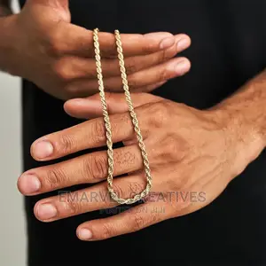 Twisted Necklace Non Tarnish Chain