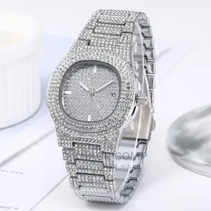 Stone Wristwatch - Silver
