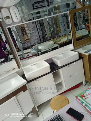 Cabinet With LED Mirror