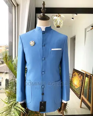 Safari Suits Blue and White
