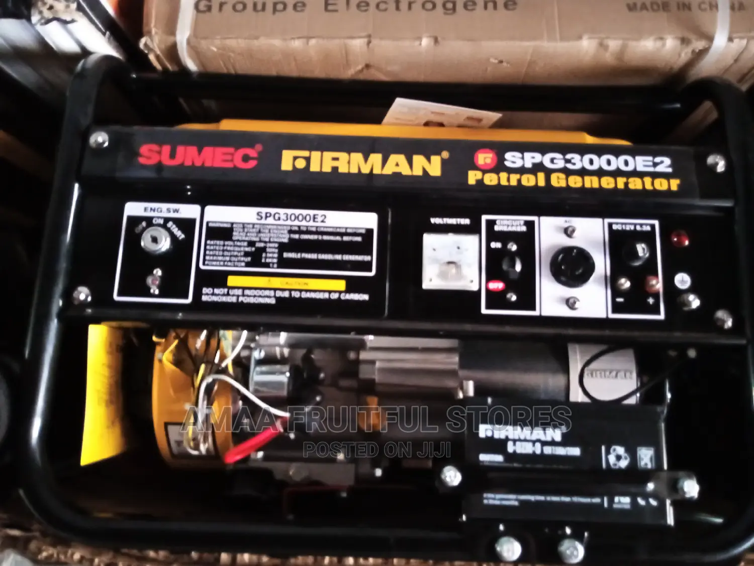 Firman Generator SPG 3000E2