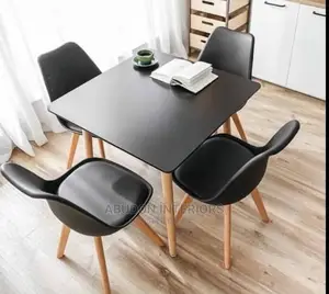 Black Mini Table And Chair