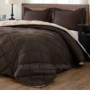 Solid Brown Luxury Bedding Set!