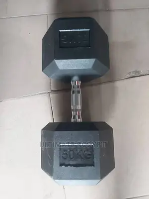 Brand New 50kg Hexgon Dumbbell