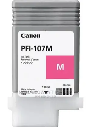 Canon PFI-107M 130ml Ink Tank Fore Ipf680/E780, Magenta