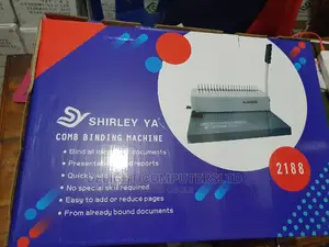 Shirley Comb Binding Machine – 2188