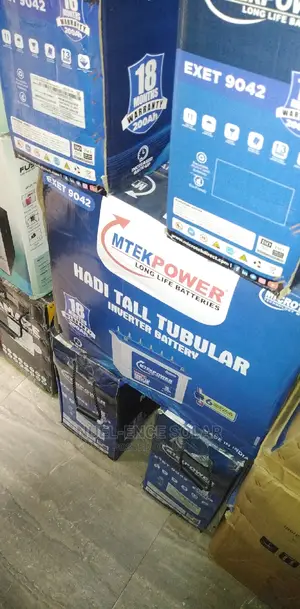 200ah 12v Mtekpower Hadi Tall Tubular Batteries
