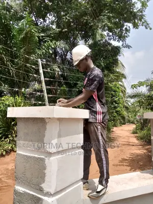 Angled Electric Fencing System