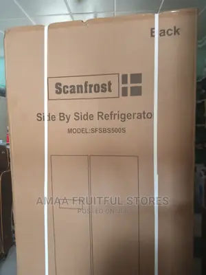 Scanfrost Side by Side Refrigerator