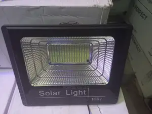 200w All in One Solar Flood Light Black