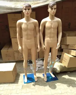 Slim Body Medium Size Male Display Plastic Mannequins