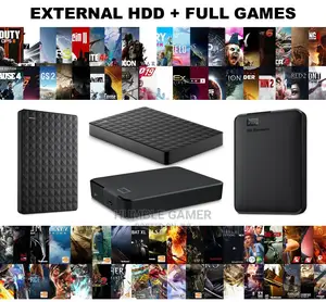 500GB Hard Drive + 7 Laptop and PC Games of Your Choice