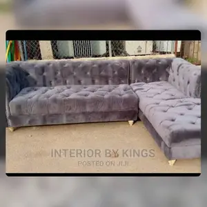 L-Chesterfield Sofa(Lead Time)7ays Can Come in Colors