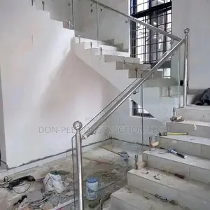 Plane Glass Handrail Sus 304