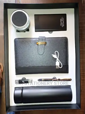 6 Sets of Diary, MP3 Player, Power Bank