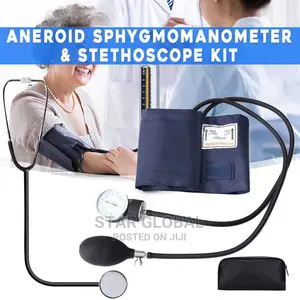 Lood Pressure Monitor Stethoscope Sphygmomanometer Cuff Kit