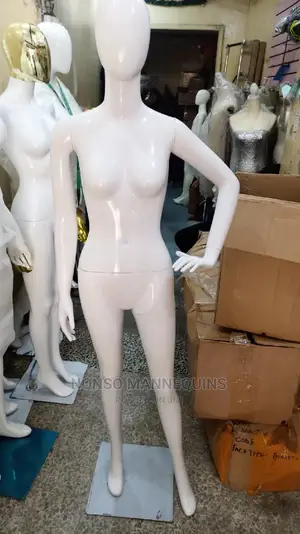 Glossy White Size 8 Hand Posture Female Mannequins