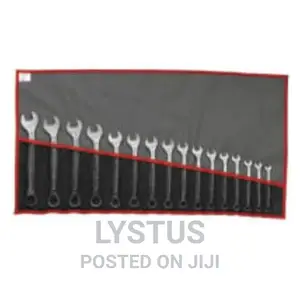 Combination Wrench Set - Imperial Tool Roll - 17 Piece