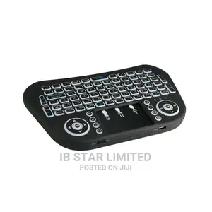 3 Colors Backlit I8 Mini 2.4ghz Air Mouse Wireless Keyboard