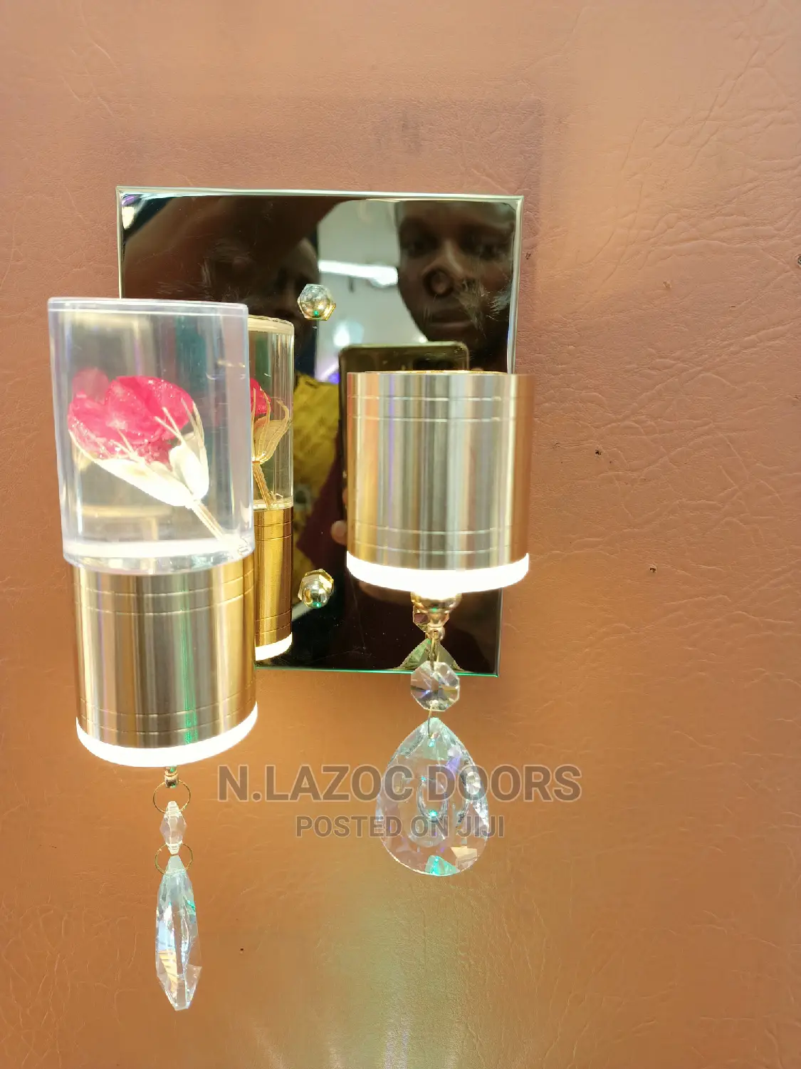Crystal Led Wall Bracket Light