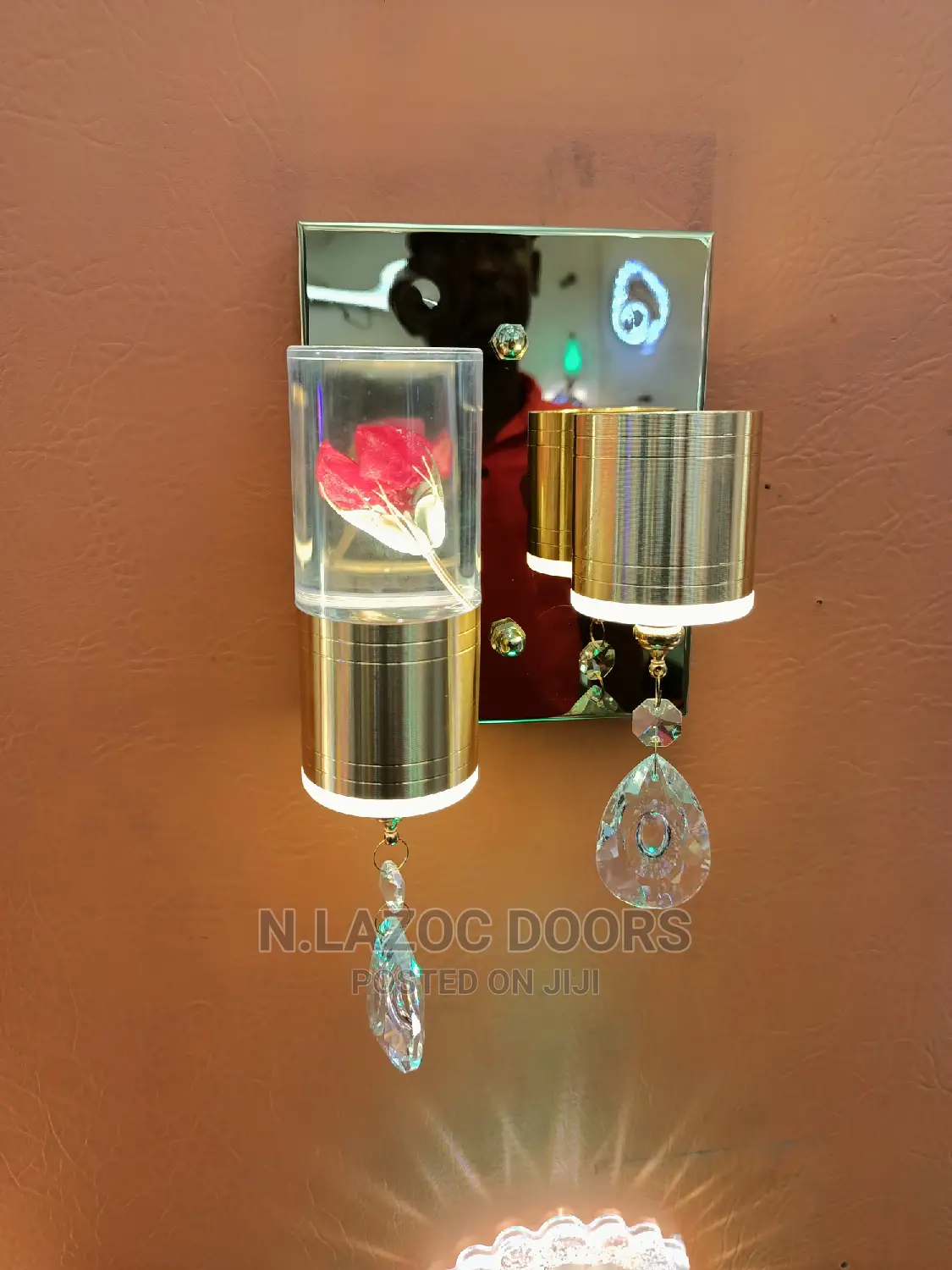 Crystal Led Wall Bracket Light