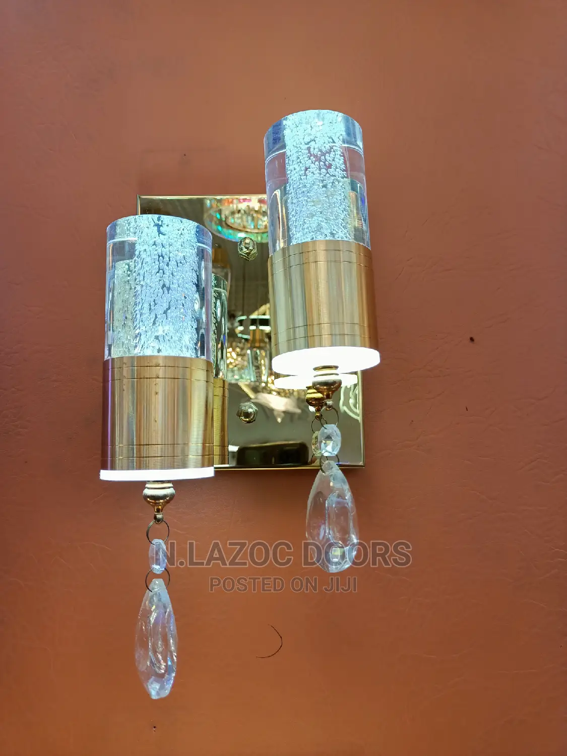 Crystal Led Wall Bracket Light