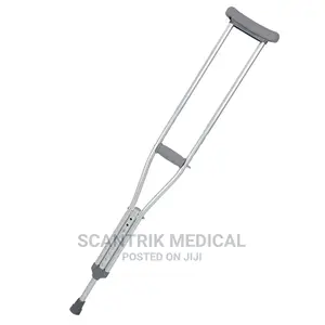 Stainless Steel Shock Absorber Underarm Crutches