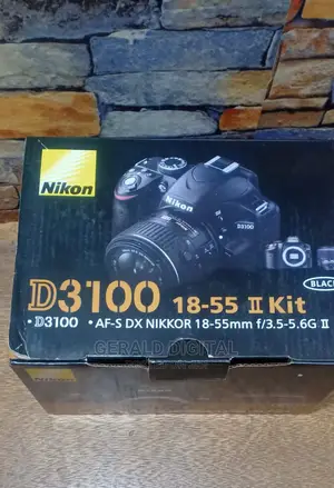 Nikon D3100 Camera
The Lens Is 18 - 55mm