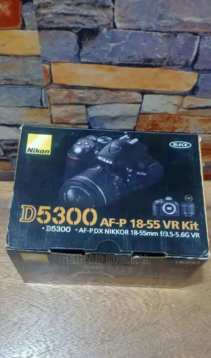 Nikon D5300 Camera
The Lens Is 18 - 55mm