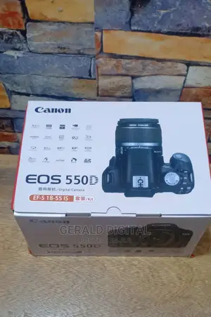 Canon EOS 550D Camera
The Lens Is 18 - 55mm