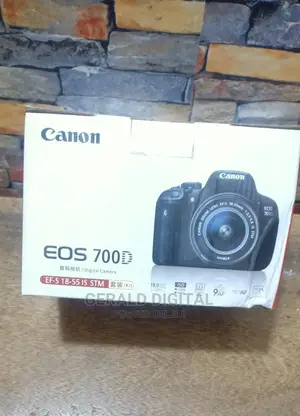 Canon EOS 700D Camera
The Lens Is 18 - 55mm