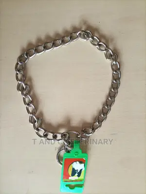Heavy Solid Dog Choke Chain Collar
