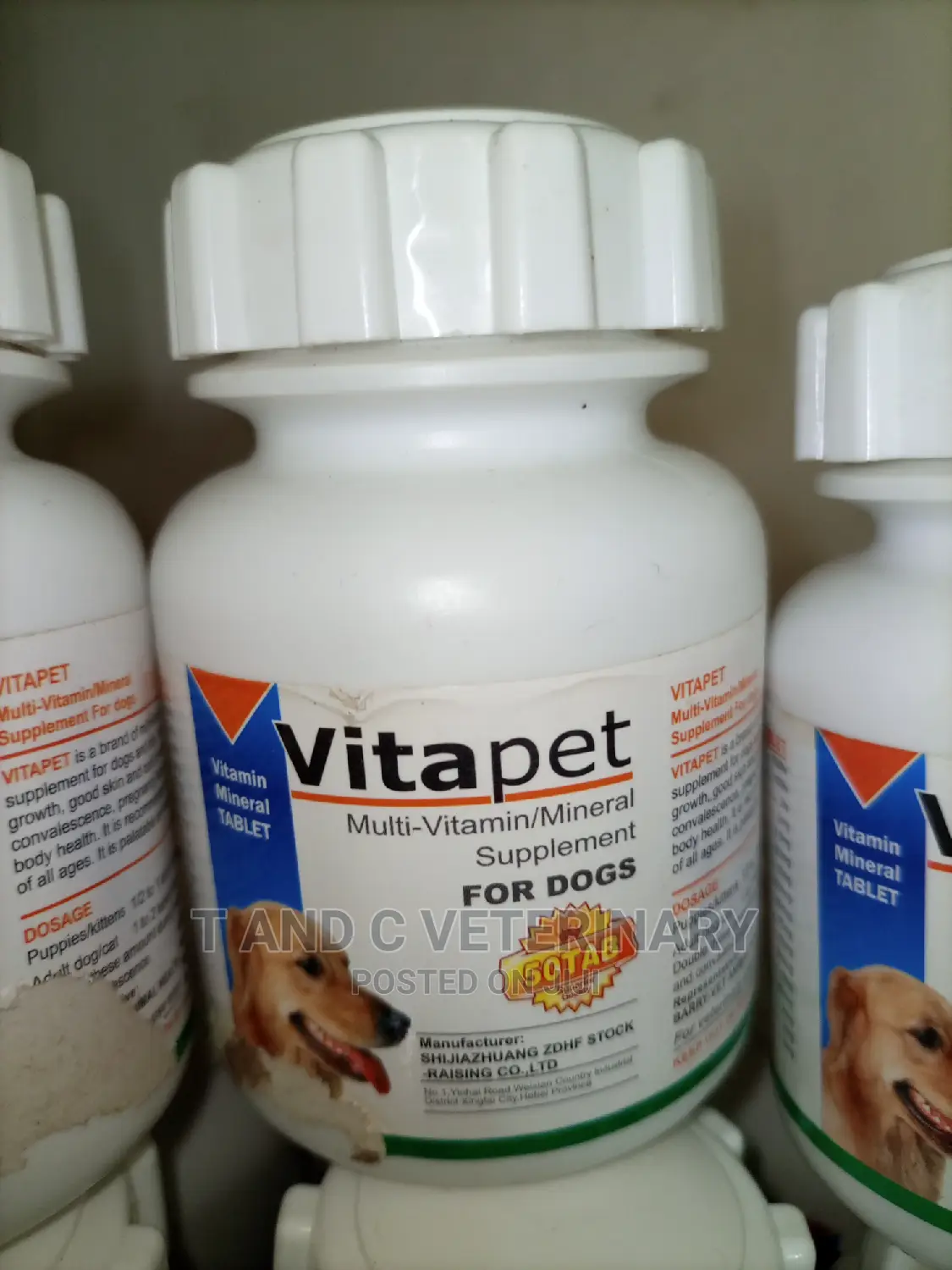 Vitapet Pet Dog Multivitamins 50tabs