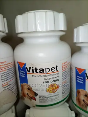 Vitapet Pet Dog Multivitamins 50tabs
