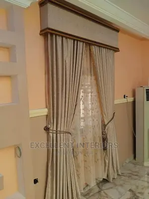 3D Board Designed Curtain