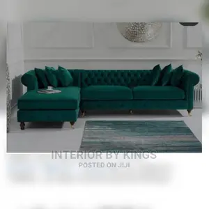 L-Shaped Chesterfield Sofa Production Time:7days,